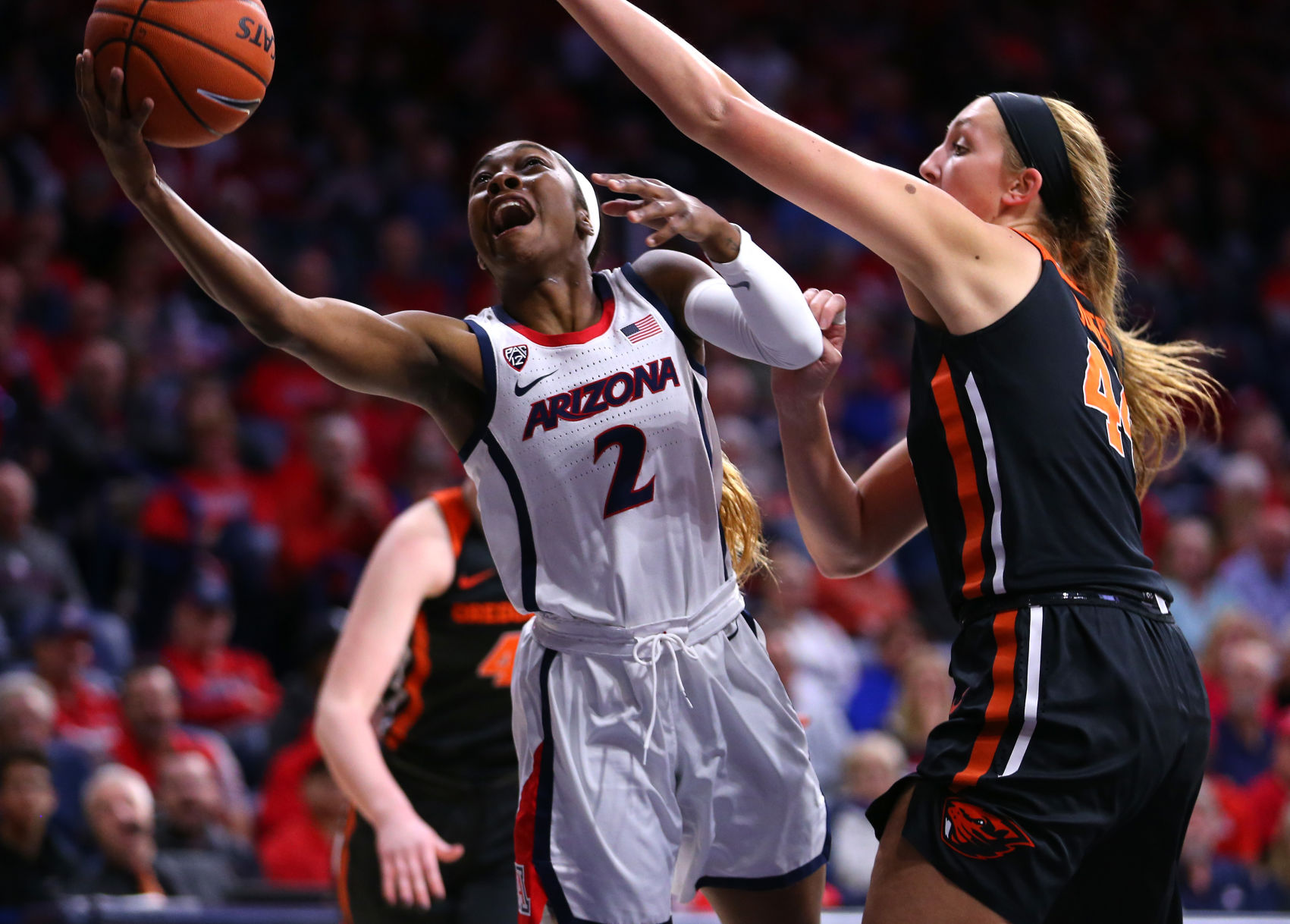 Arizona vs. Oregon State women's basketball